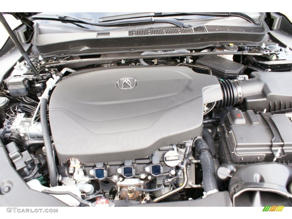 2015 Acura TLX 3.5 Technology Engine Photos