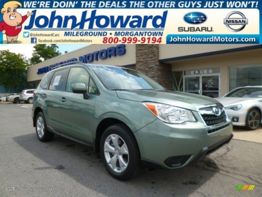 Jasmine Green Metallic Subaru Forester