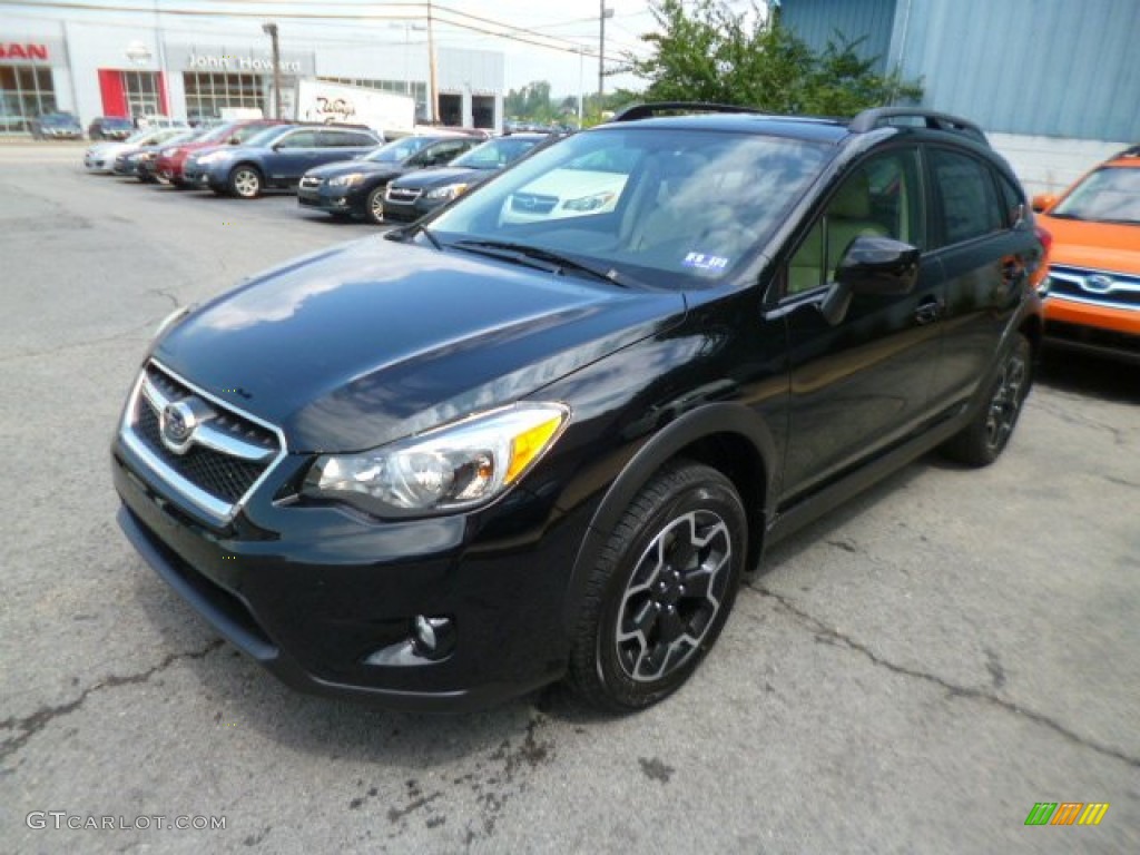 2014 XV Crosstrek 2.0i Limited - Crystal Black Silica / Ivory photo #3