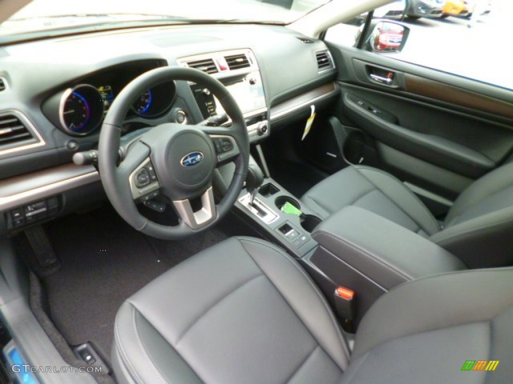 Slate Black Interior 2015 Subaru Legacy 3.6R Limited Photo #96278856
