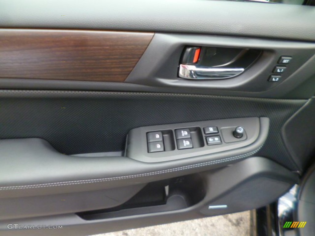 2015 Subaru Legacy 3.6R Limited Slate Black Door Panel Photo #96278865