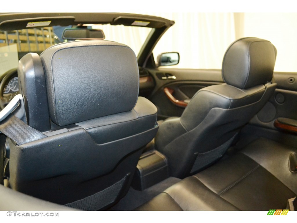 2001 3 Series 330i Convertible - Steel Grey Metallic / Black photo #15