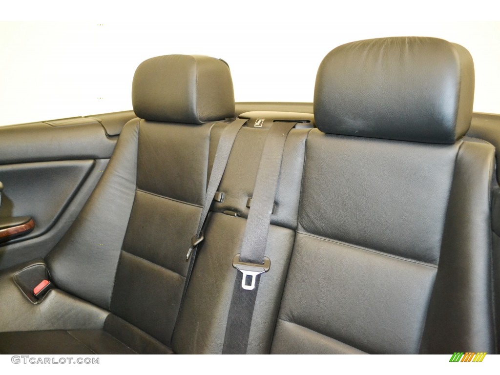 2001 3 Series 330i Convertible - Steel Grey Metallic / Black photo #16