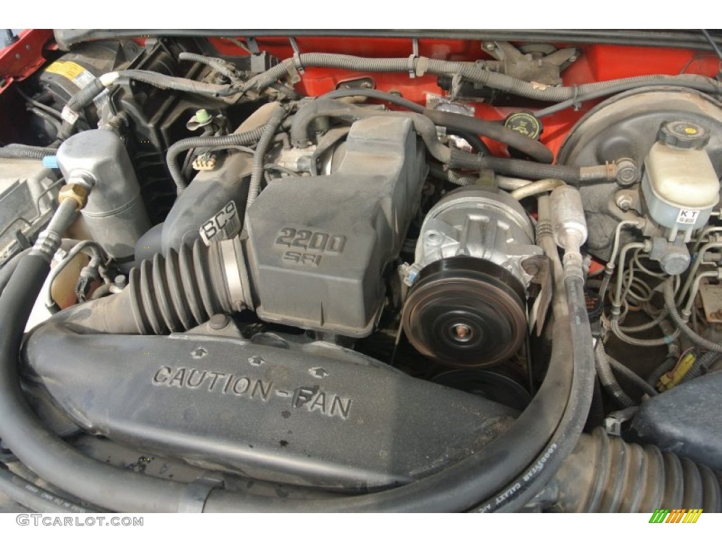 1999 Chevrolet S10 LS Regular Cab Engine Photos