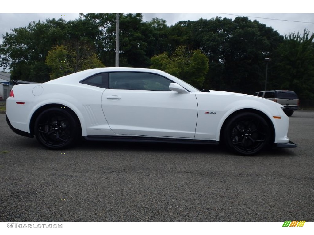 Summit White 2014 Chevrolet Camaro Z/28 Coupe Exterior Photo #96282633