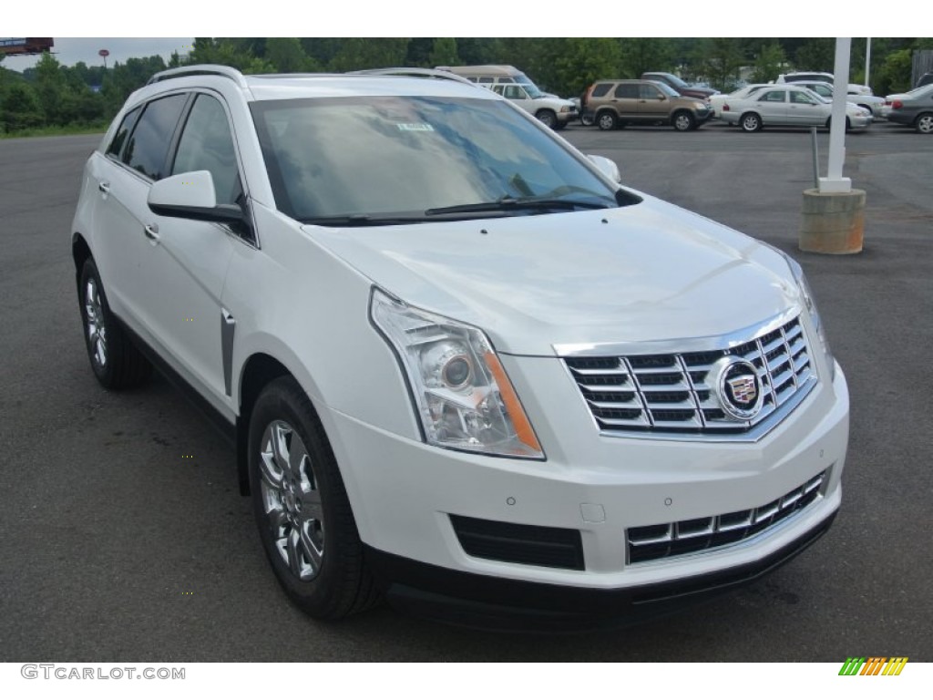 2015 SRX Luxury - Platinum Ice Tricoat / Ebony/Ebony photo #1
