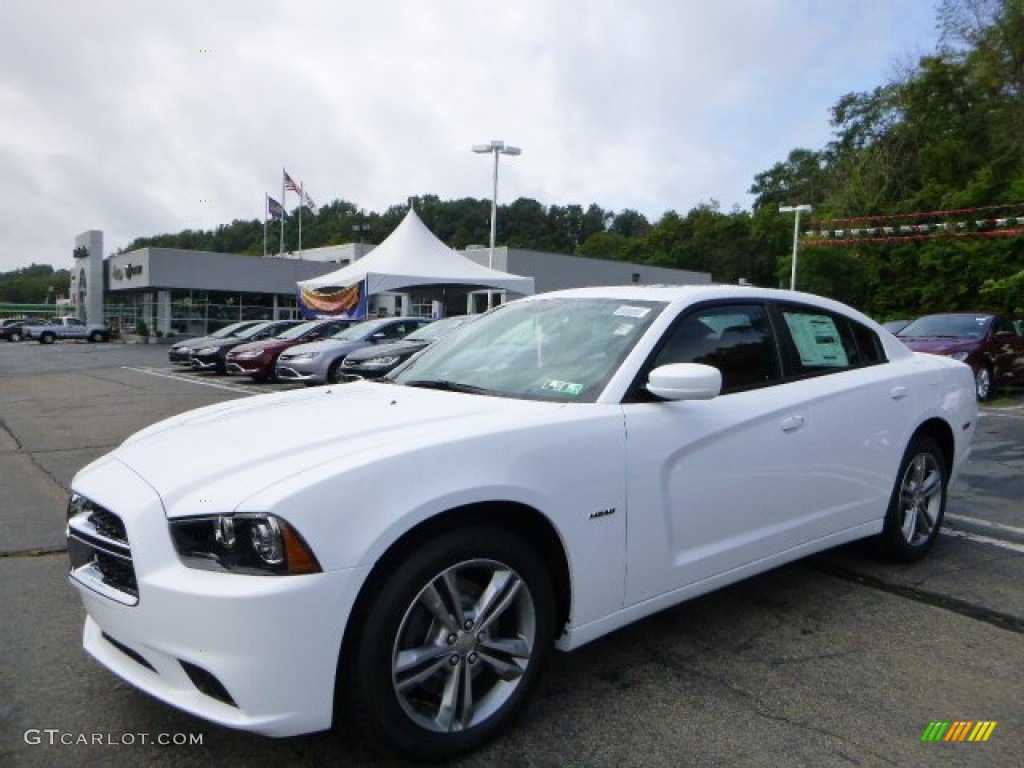 Bright White Dodge Charger