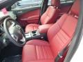 2014 Dodge Charger Black/Red Interior Interior Photo