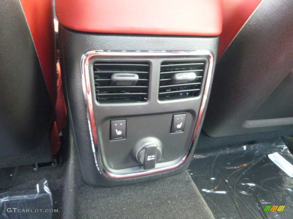 2014 Charger R/T AWD - Bright White / Black/Red photo #13