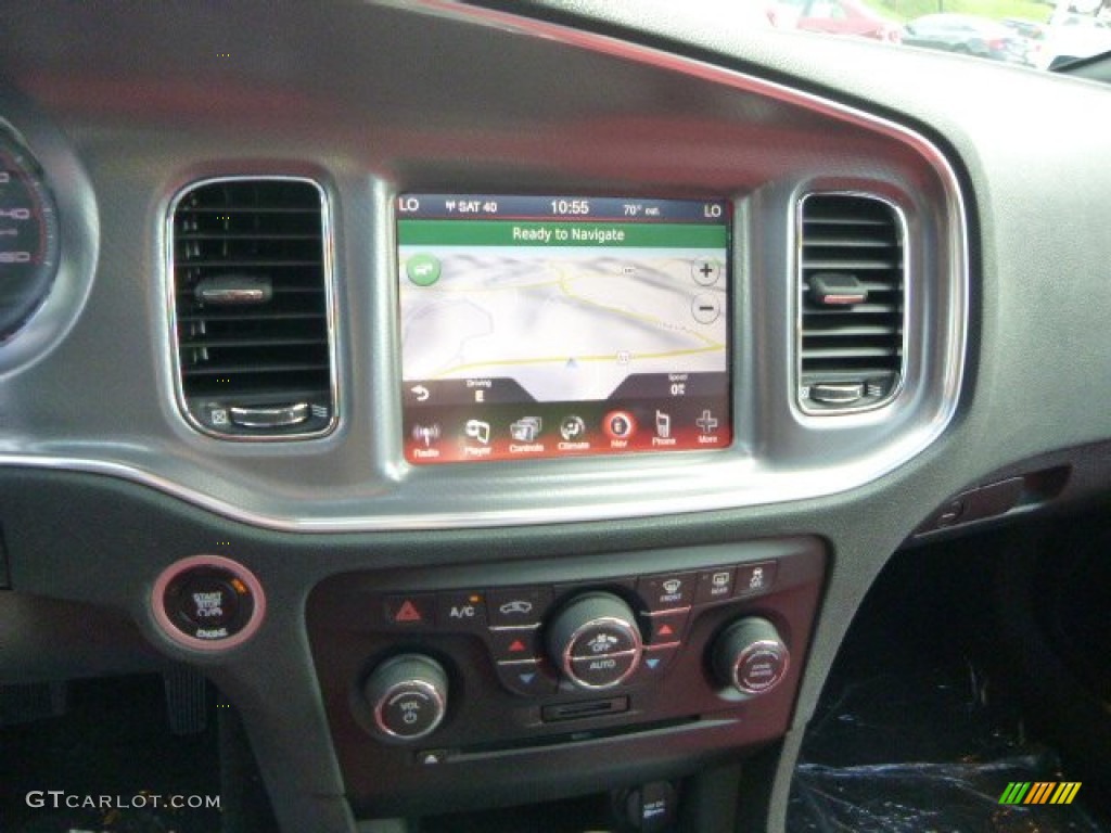 2014 Charger R/T AWD - Bright White / Black/Red photo #18