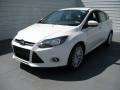 White Platinum - Focus Titanium Hatchback Photo No. 7