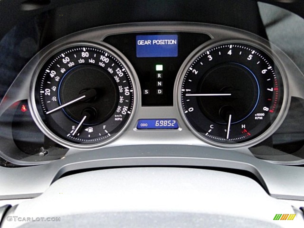 2010 Lexus IS 350 Gauges Photos