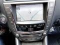 2010 Lexus IS Black Interior Navigation Photo