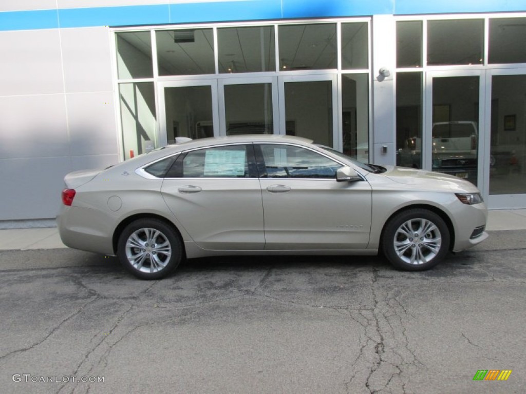Champagne Silver Metallic 2015 Chevrolet Impala LT Exterior Photo #96290603
