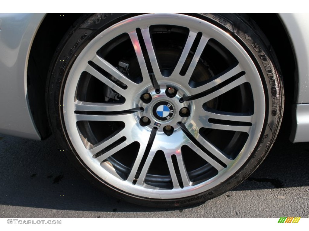 2003 M3 Coupe - Titanium Silver Metallic / Black photo #10