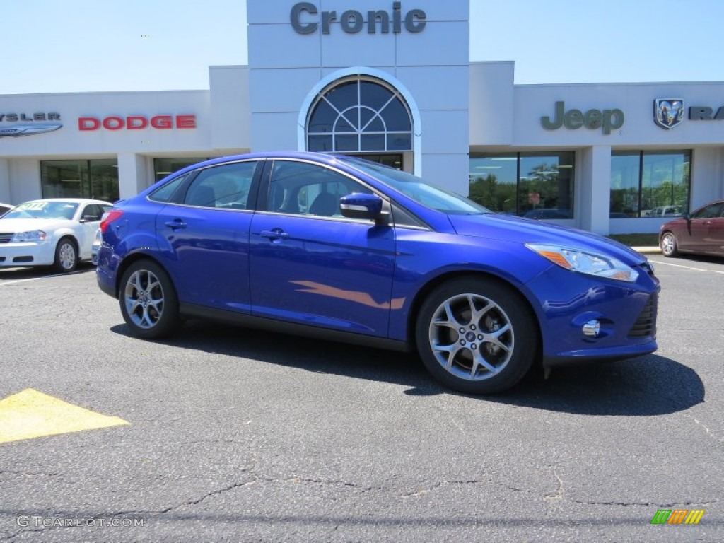 Performance Blue Ford Focus