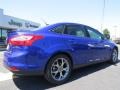 2013 Performance Blue Ford Focus SE Sedan  photo #7