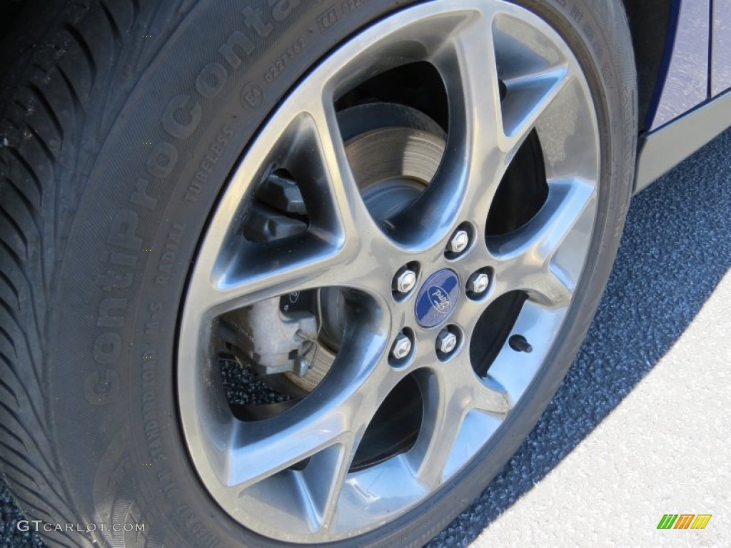 2013 Focus SE Sedan - Performance Blue / Charcoal Black photo #17