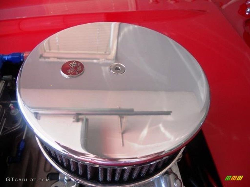 1961 Corvette Convertible - Roman Red / Red photo #19