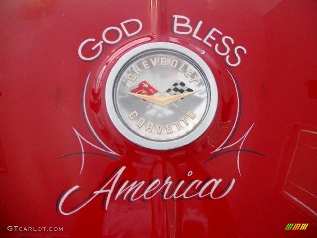 1961 Corvette Convertible - Roman Red / Red photo #22