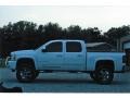 2009 Summit White Chevrolet Silverado 1500 LTZ Crew Cab 4x4  photo #1