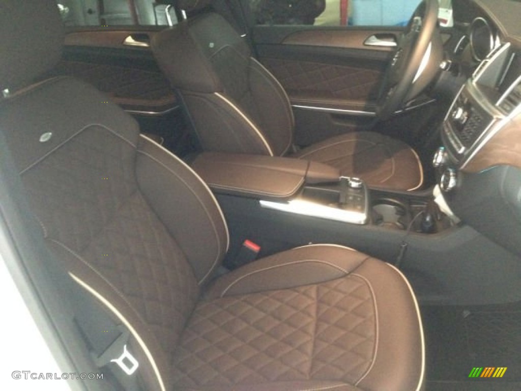 designo Auburn Brown Interior 2014 Mercedes-Benz GL 550 4Matic Photo #96295314