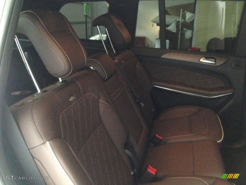 2014 Mercedes-Benz GL 550 4Matic Rear Seat Photo #96295335