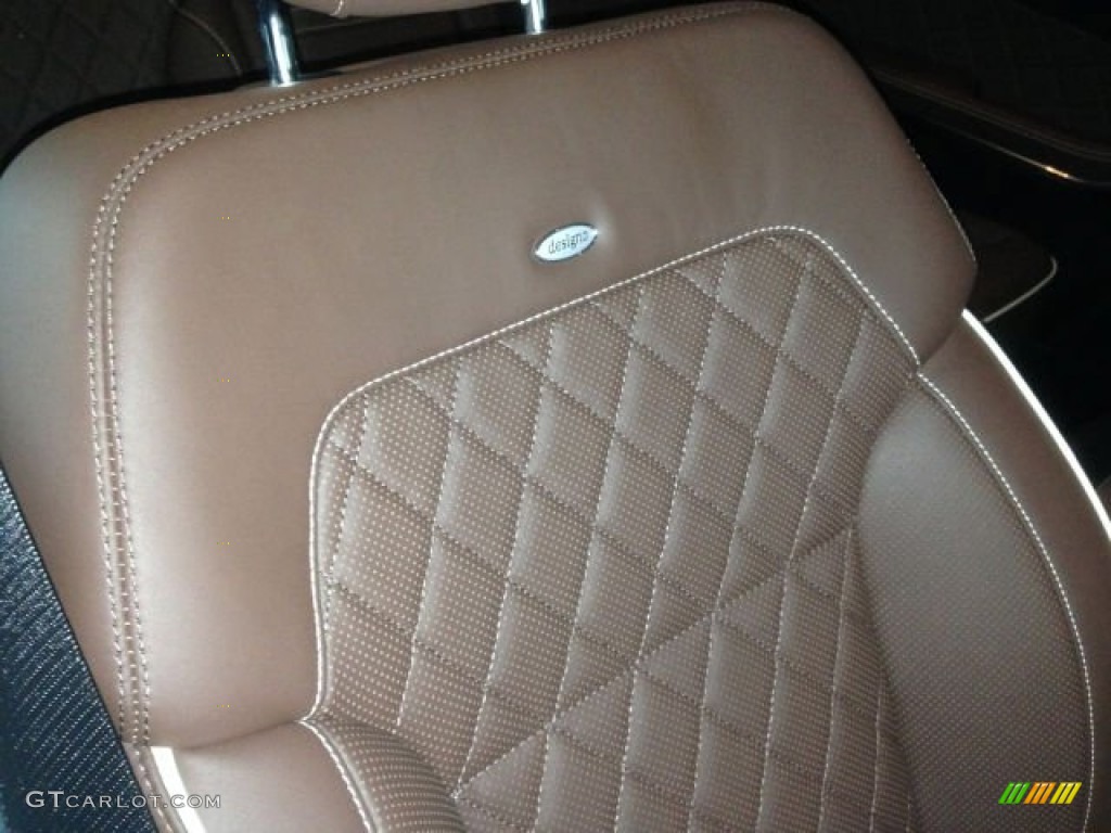 designo Auburn Brown Interior 2014 Mercedes-Benz GL 550 4Matic Photo #96295350