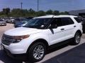 2015 Oxford White Ford Explorer FWD  photo #3