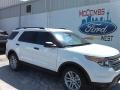 2015 Oxford White Ford Explorer FWD  photo #4