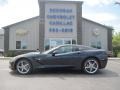 2014 Night Race Blue Metallic Chevrolet Corvette Stingray Coupe  photo #1