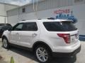 2015 White Platinum Ford Explorer Limited  photo #2