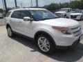 2015 White Platinum Ford Explorer Limited  photo #4