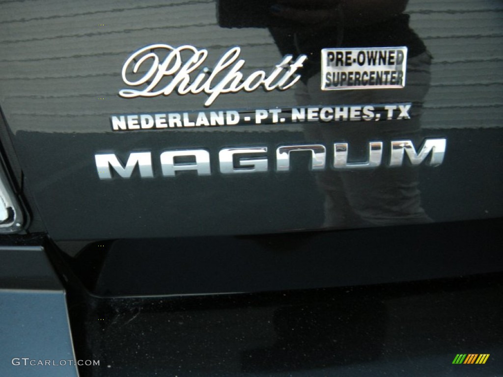 2005 Magnum SXT - Brilliant Black Crystal Pearl / Dark Slate Gray/Light Graystone photo #21