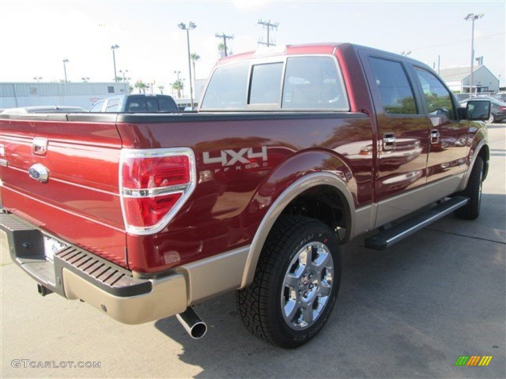 2014 F150 Lariat SuperCrew 4x4 - Sunset / Pale Adobe photo #1