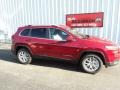 2015 Deep Cherry Red Crystal Pearl Jeep Cherokee Latitude 4x4  photo #2