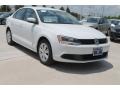 Pure White - Jetta SE Sedan Photo No. 1