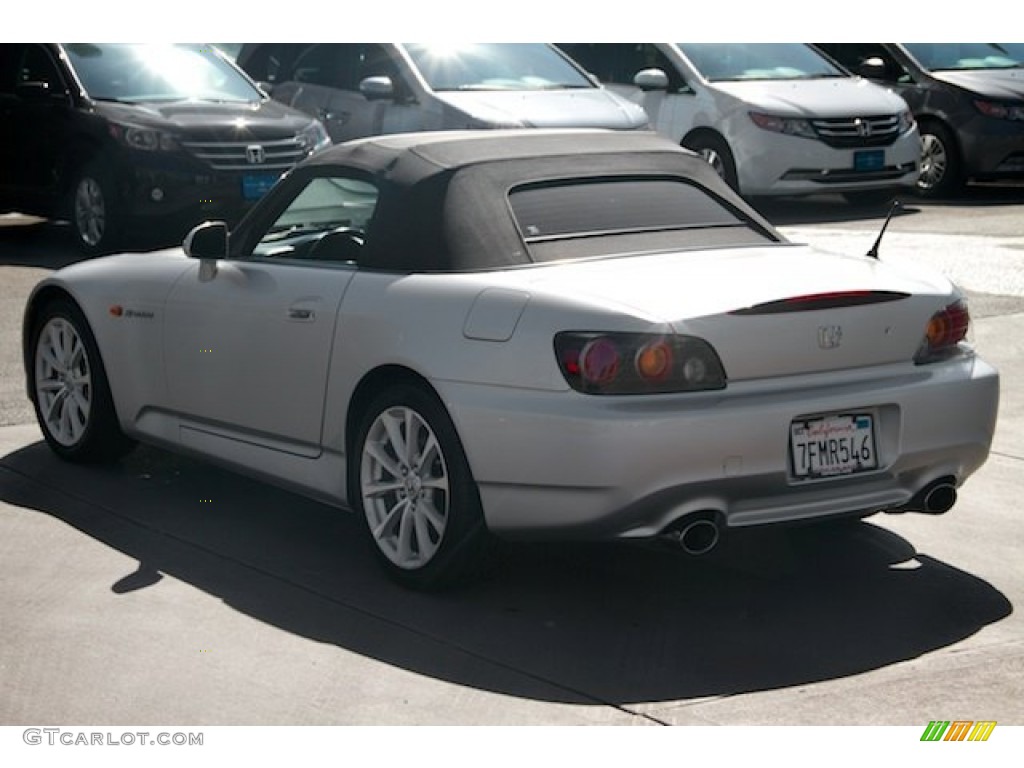 2006 S2000 Roadster - Sebring Silver Metallic / Black photo #2