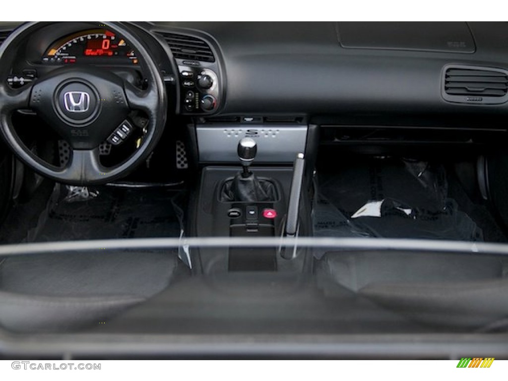 2006 Honda S2000 Roadster Black Dashboard Photo #96303243