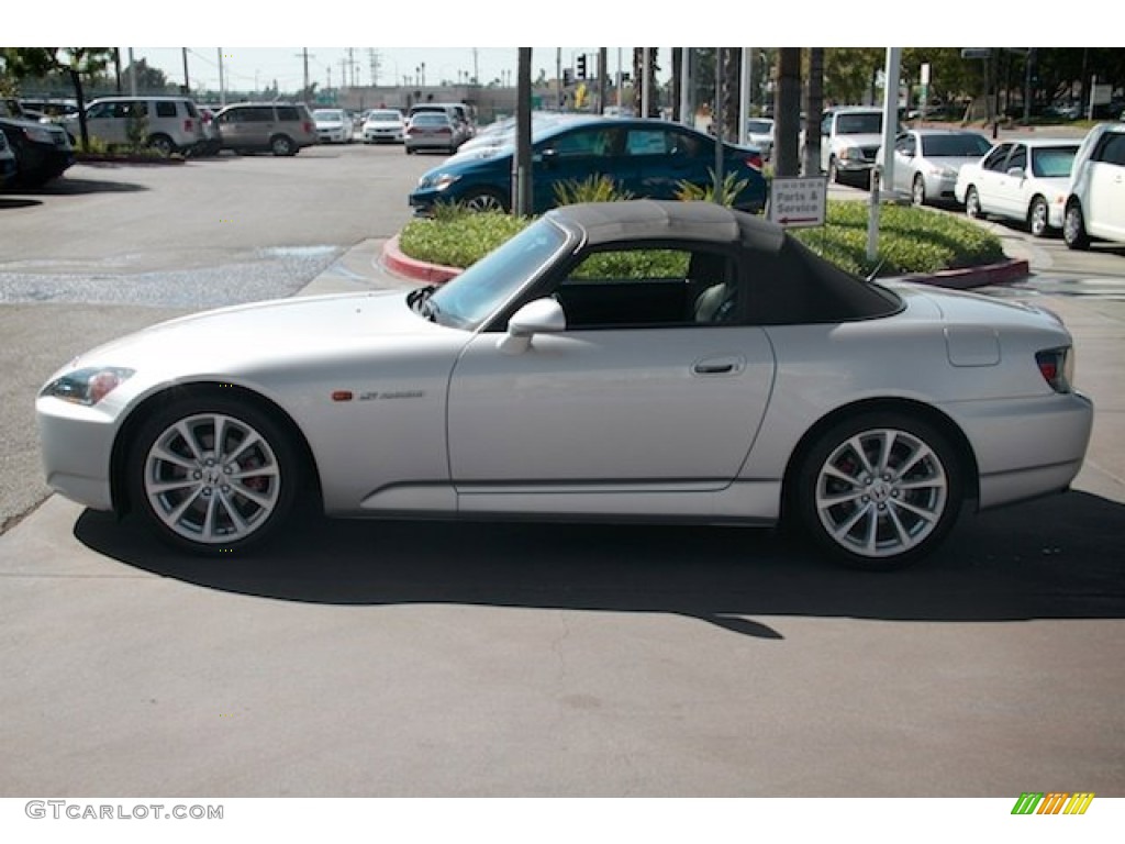 2006 S2000 Roadster - Sebring Silver Metallic / Black photo #7