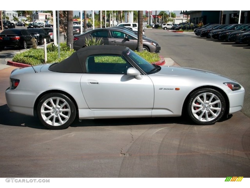2006 S2000 Roadster - Sebring Silver Metallic / Black photo #10