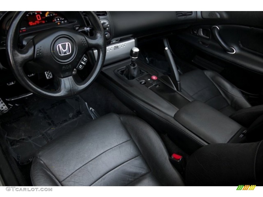 Black Interior 2006 Honda S2000 Roadster Photo #96303612