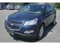 2010 Dark Blue Metallic Chevrolet Traverse LT  photo #2