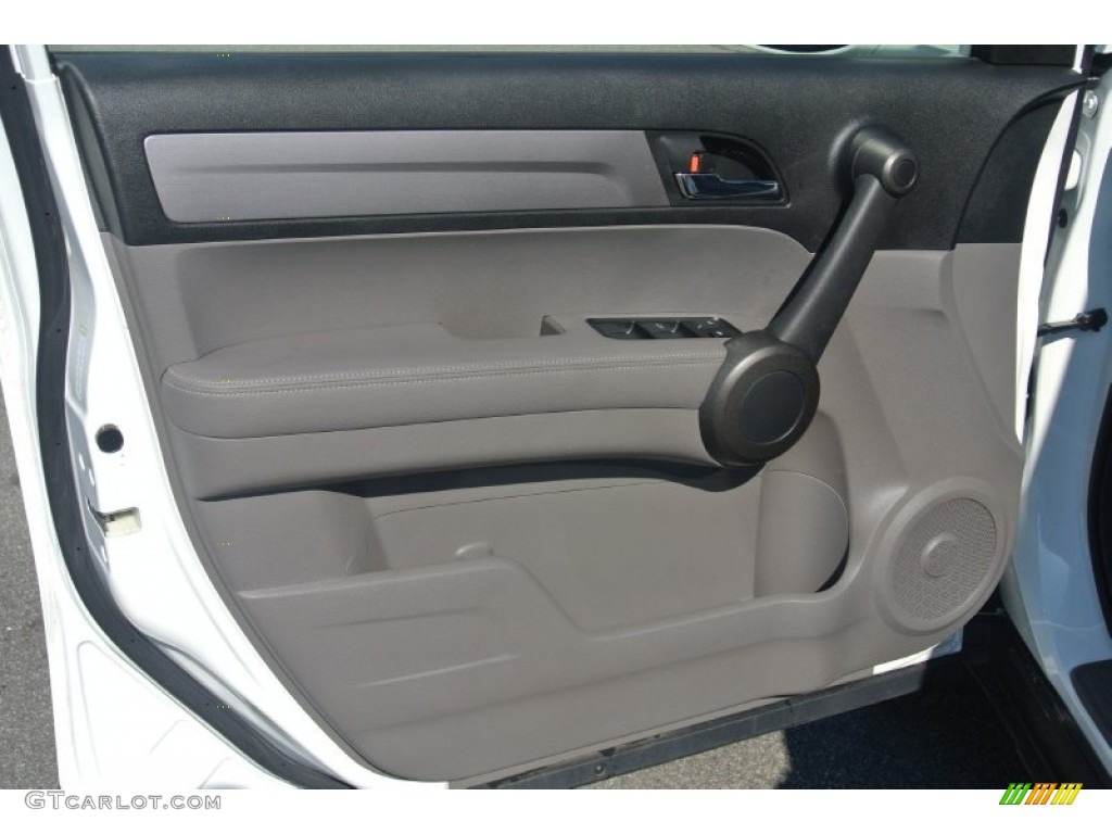 2011 CR-V EX-L - Taffeta White / Gray photo #9