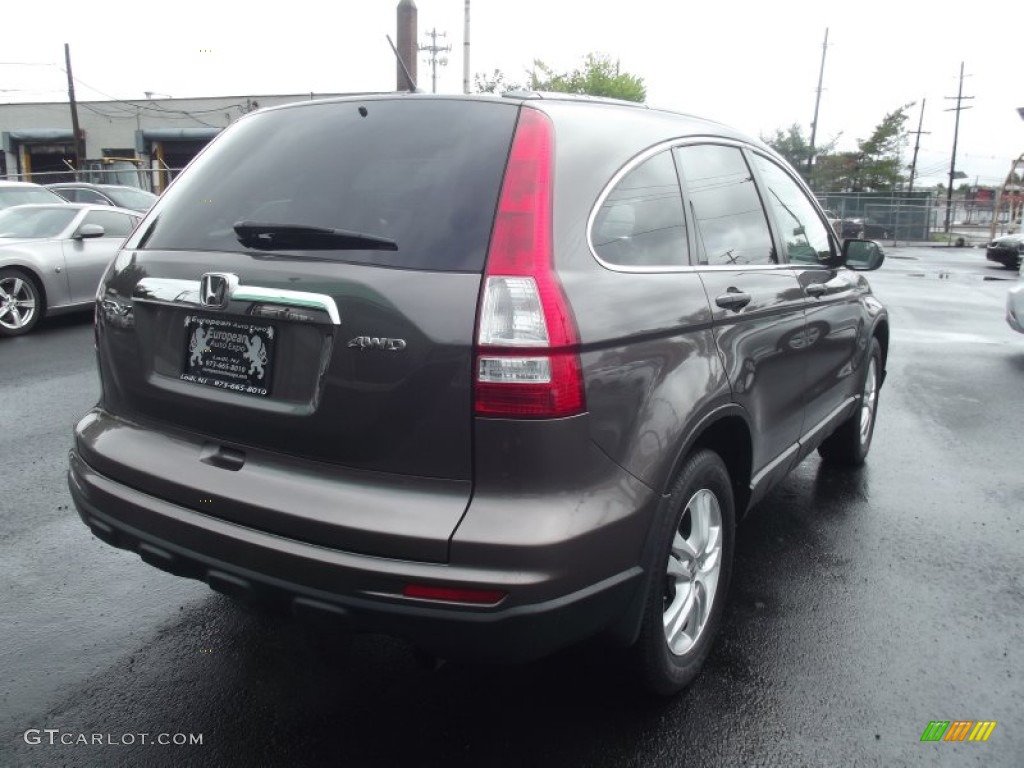 2011 CR-V EX 4WD - Polished Metal Metallic / Black photo #3