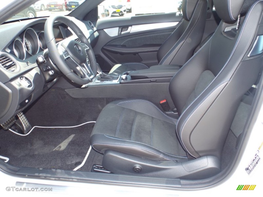 Black Interior 2015 Mercedes-Benz C 250 Coupe Photo #96311757