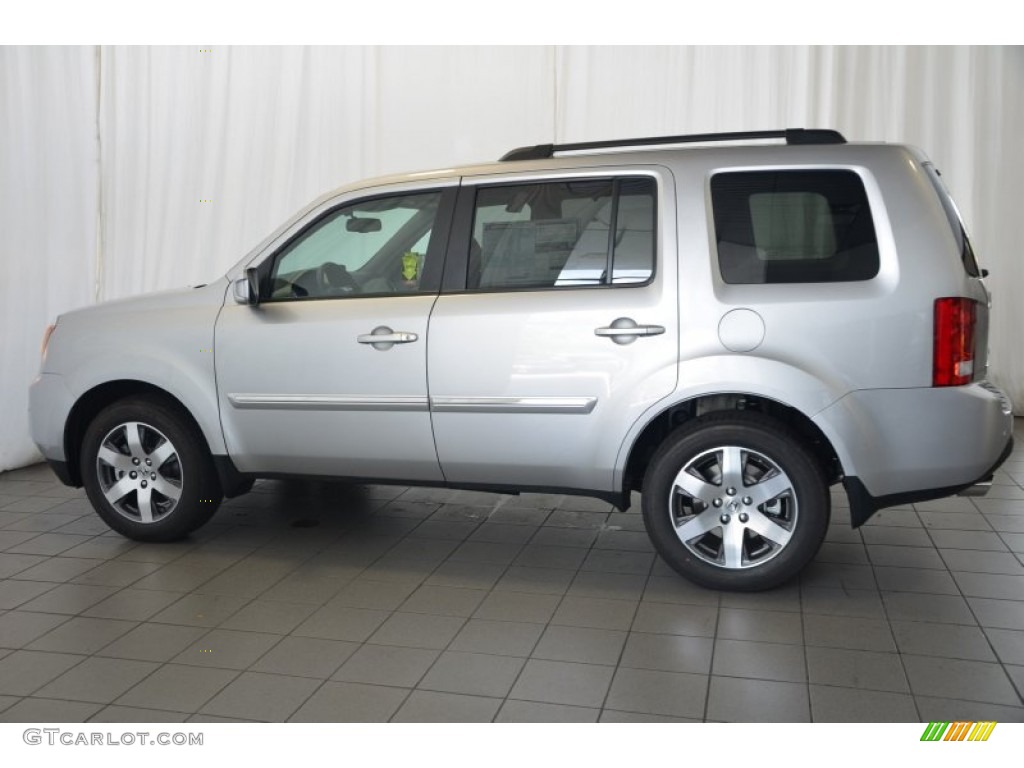 2015 Pilot Touring - Alabaster Silver Metallic / Gray photo #9