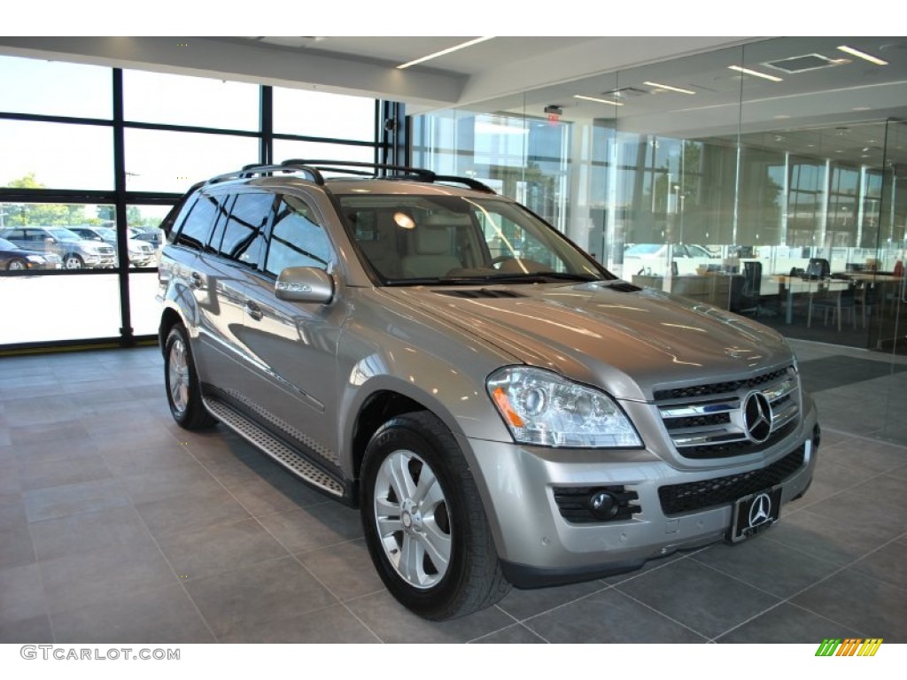 2008 GL 450 4Matic - Pewter Metallic / Macadamia photo #1