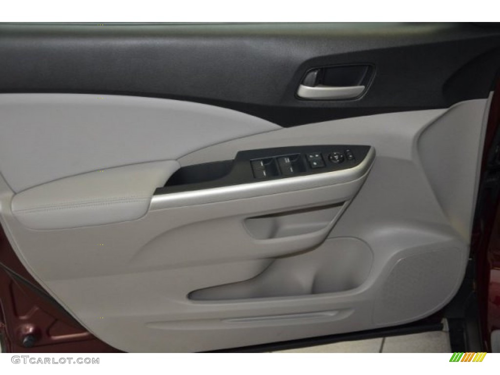 2014 CR-V EX-L - Basque Red Pearl II / Gray photo #8