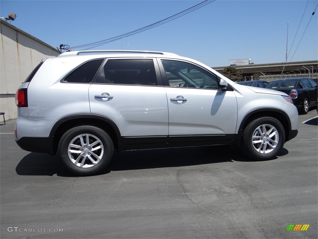 2015 Sorento LX - Bright Silver / Black photo #2